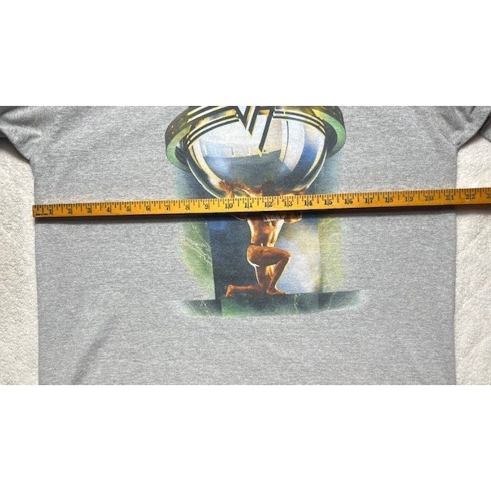 Van Halen Vintage Men's Sz L 5150 Concert Tour T-Shirt From 2004 Y2k Ringer-1725 - Picture 4 of 5